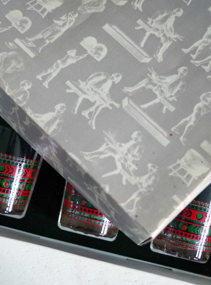 Red/Green Whiskey Six pack