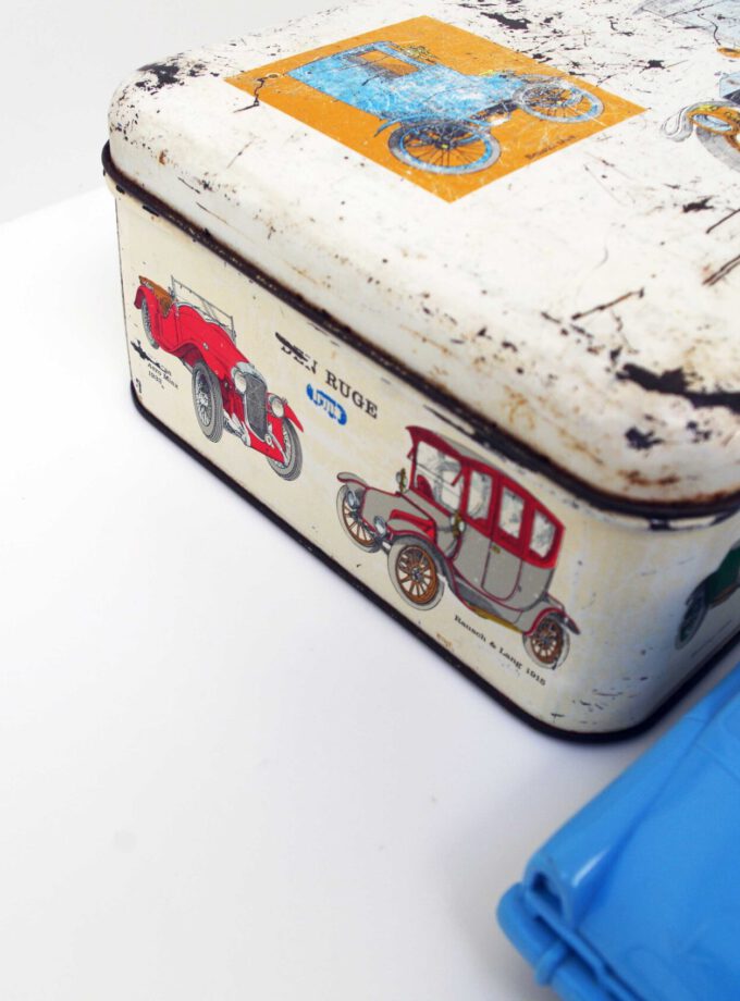 Vintage Cars Tin