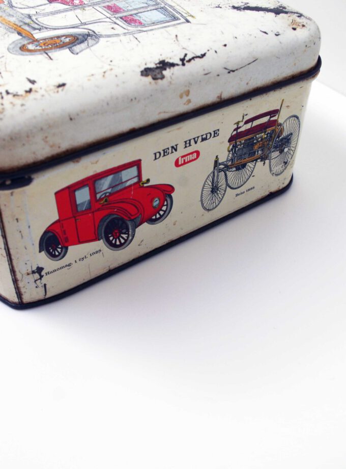 Vintage Cars Tin