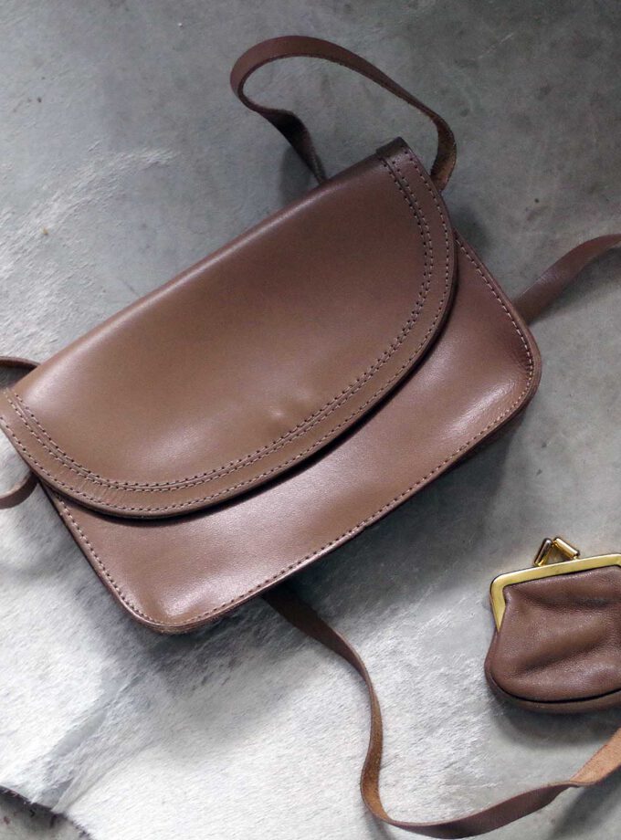 Vintage Taupe Shoulderbag