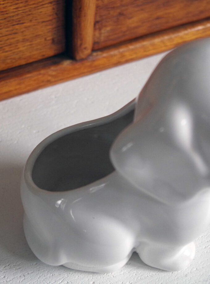 Vintage Dog Planter
