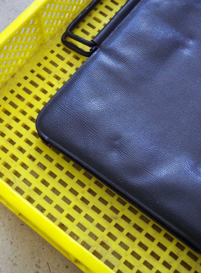 Briefcase Flat Grey/Brown