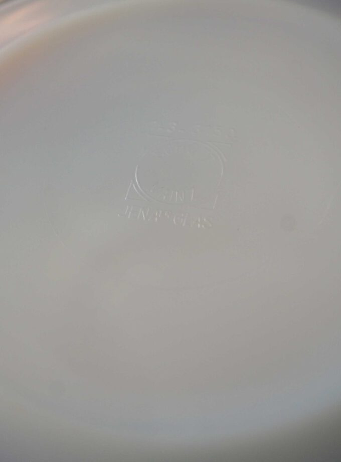 Jena Glas Schott Mainz Flowers Plate