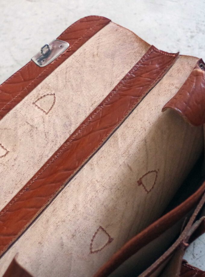 Old School Double Clasp Bag