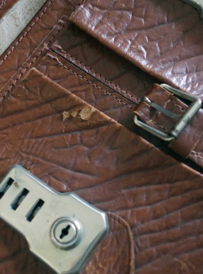 Old School Double Clasp Bag