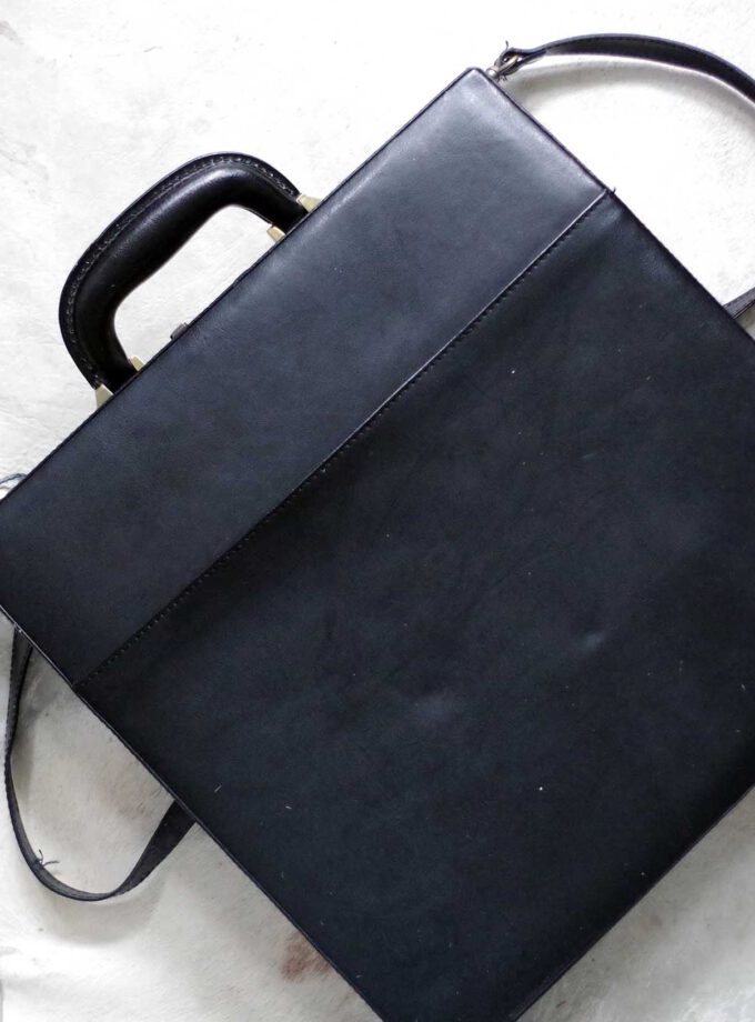 Black Briefcase Mrs.Claymore