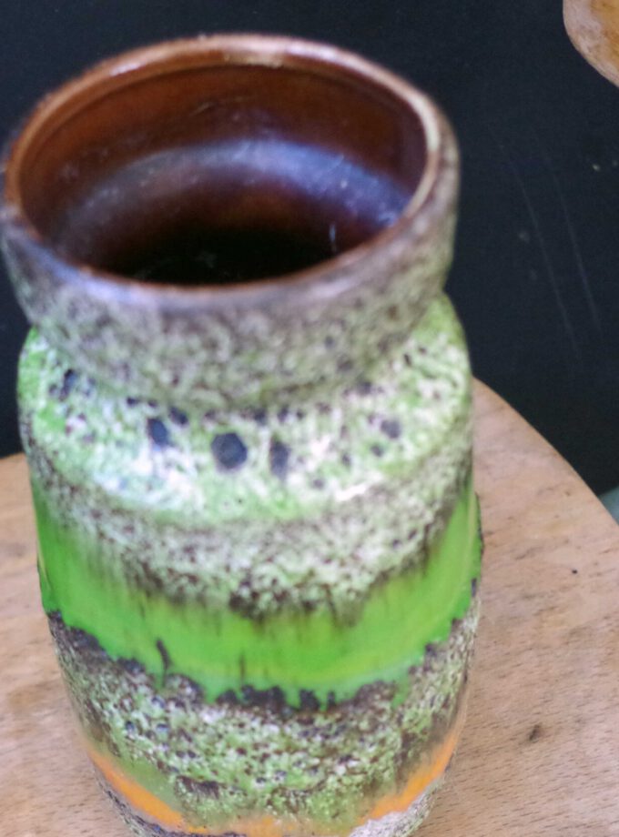 Medium Green West Germany Vase