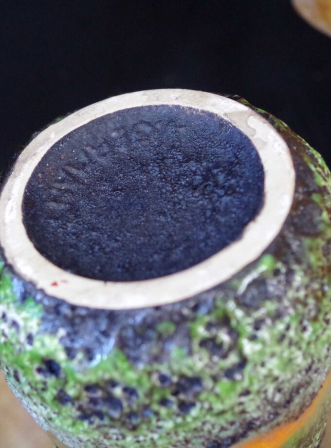 Medium Green West Germany Vase