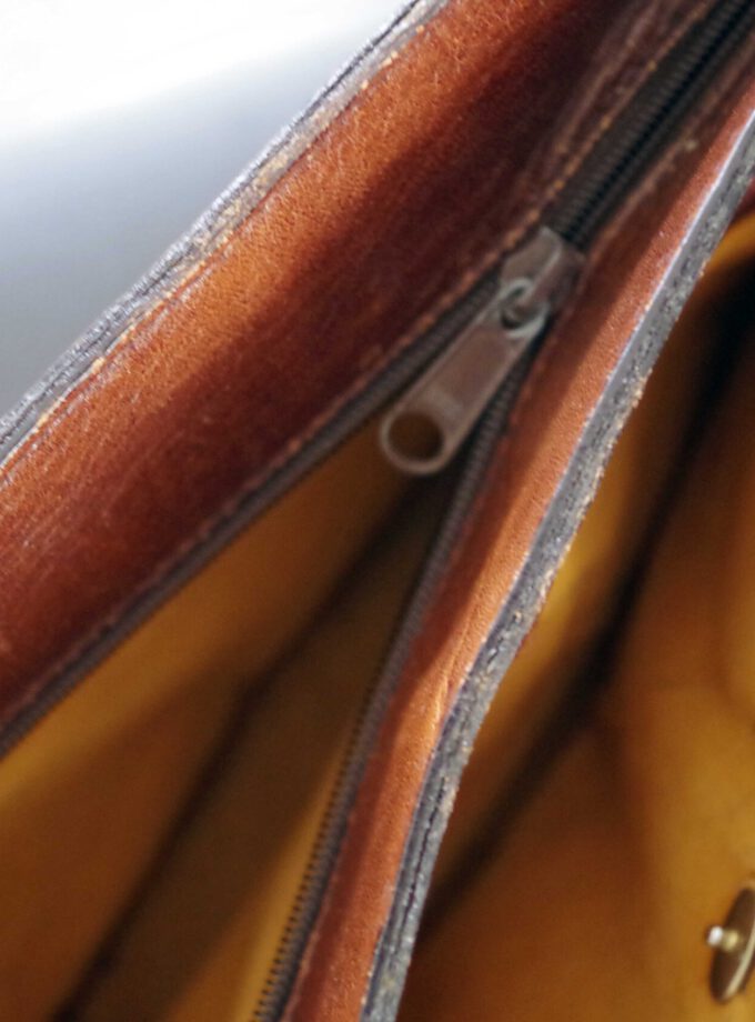 Vintage Flocchi Leather Shoulderbag