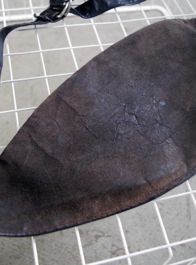 Oldy Darkbrown Leather Fanny Pack