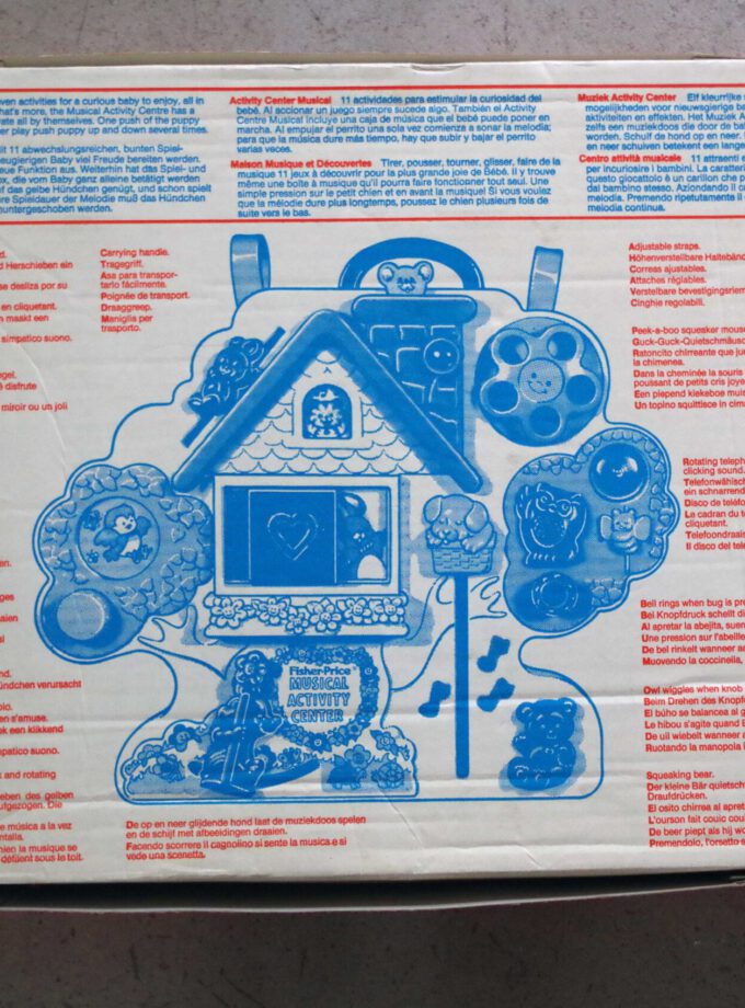 Vintage Fisher Price Musical Activity Center