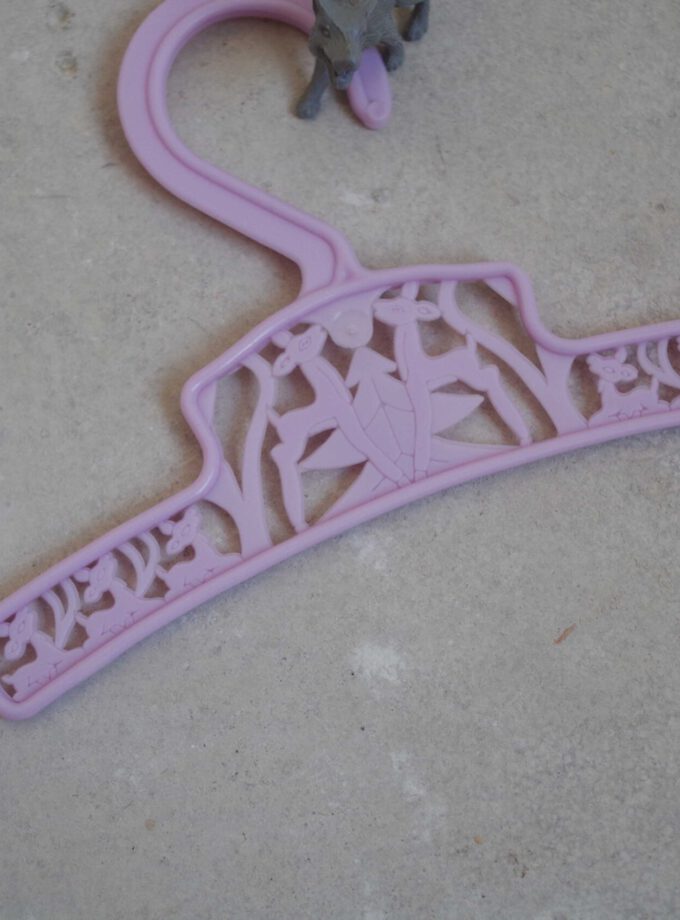 Deer Baby Clothes Hanger Lilac