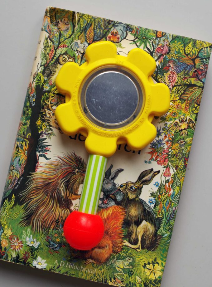 Flower Rattle Vintage Fisher Price 424