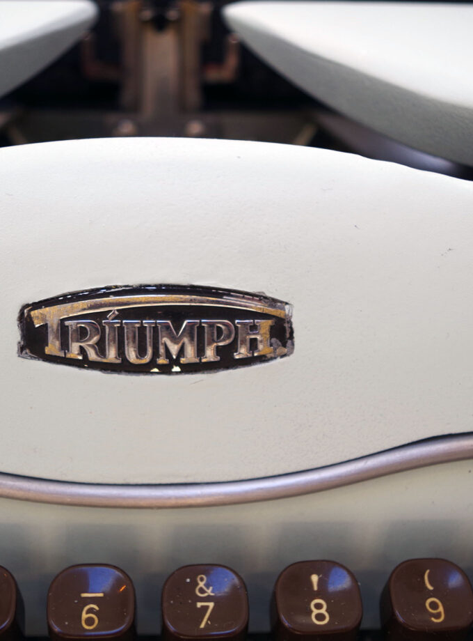 Vintage Typewriter Triumph Norm Custom Made