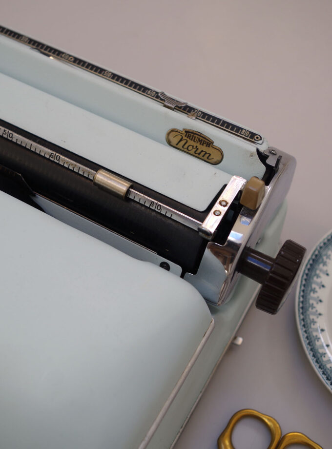 Vintage Typewriter Triumph Norm Custom Made