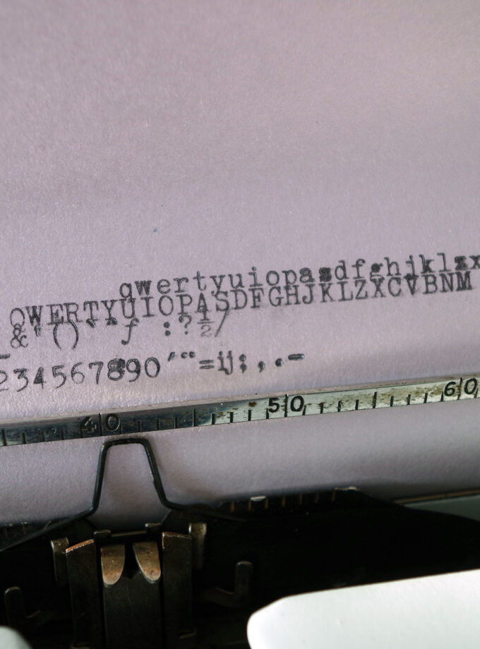 Vintage Typewriter Triumph Norm Custom Made