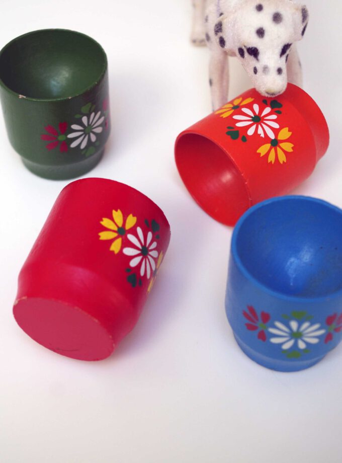 Wooden Egg Cups