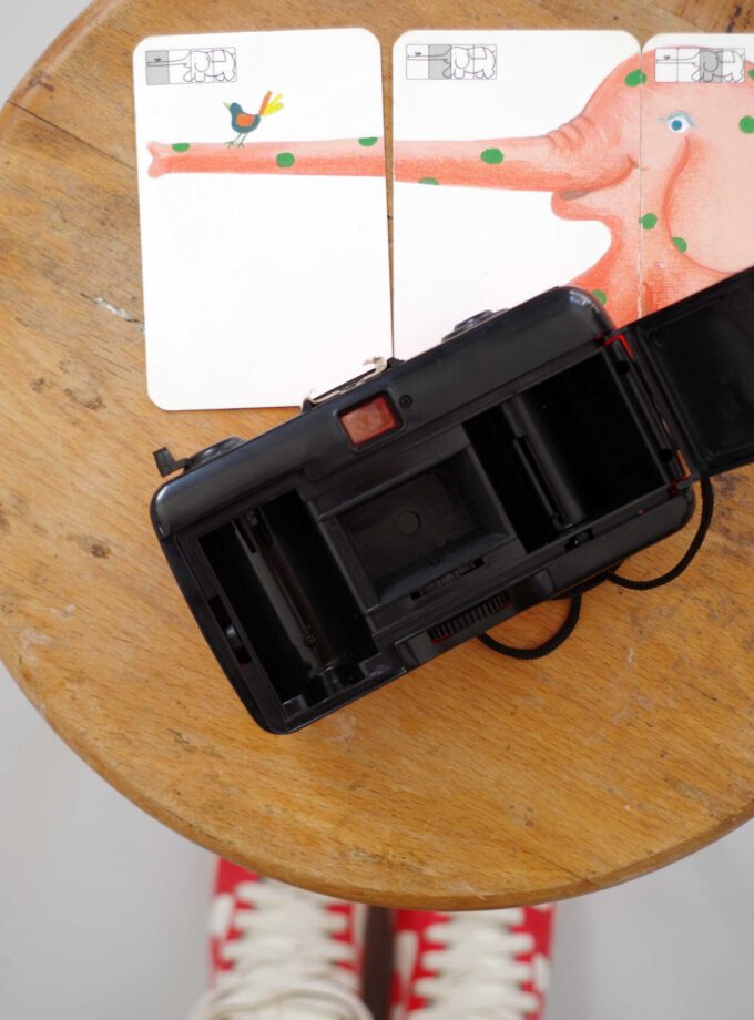 Plastic Fantastic Red 35MM Camera