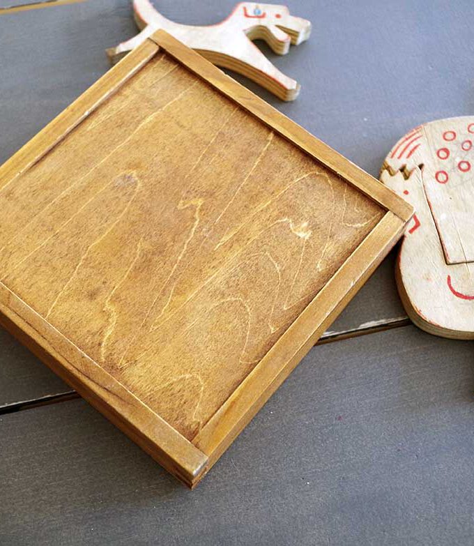 Wooden Noughts and Crosses