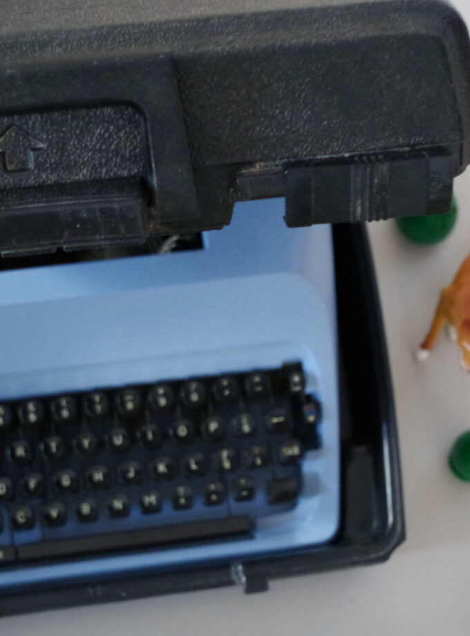 Vintage Custom Made Typewriter Adler Junior 10