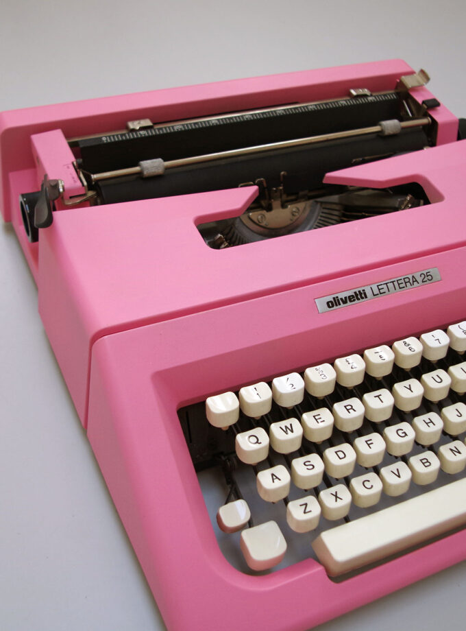 Vintage Custom Made Typewriter Olivetti Sister