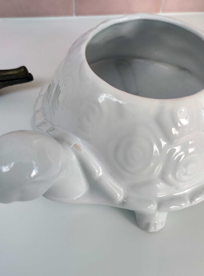 Vintage Big Turtle Planter