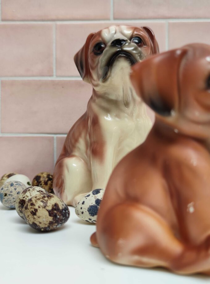 Vintage Coloured Dog