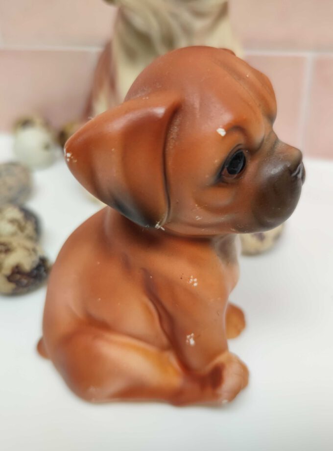 Vintage Coloured Dog Small