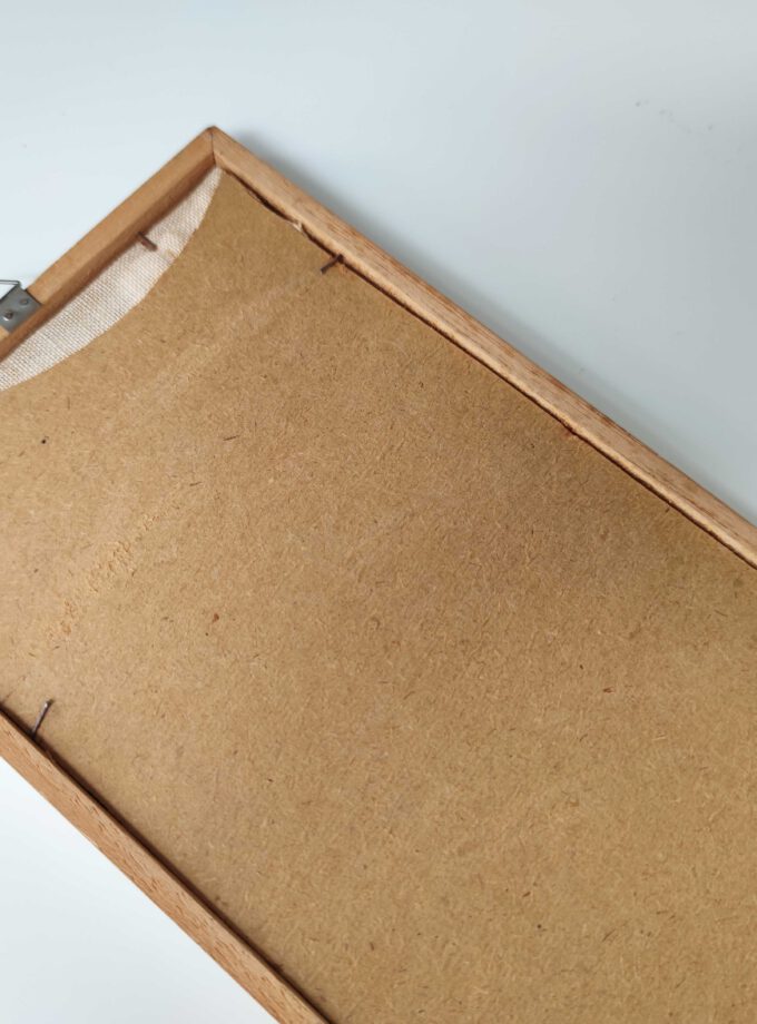 Embroidery Framed Strawberry