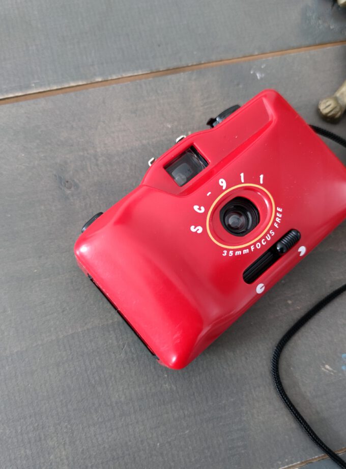 Plastic Fantastic Red 35MM Camera