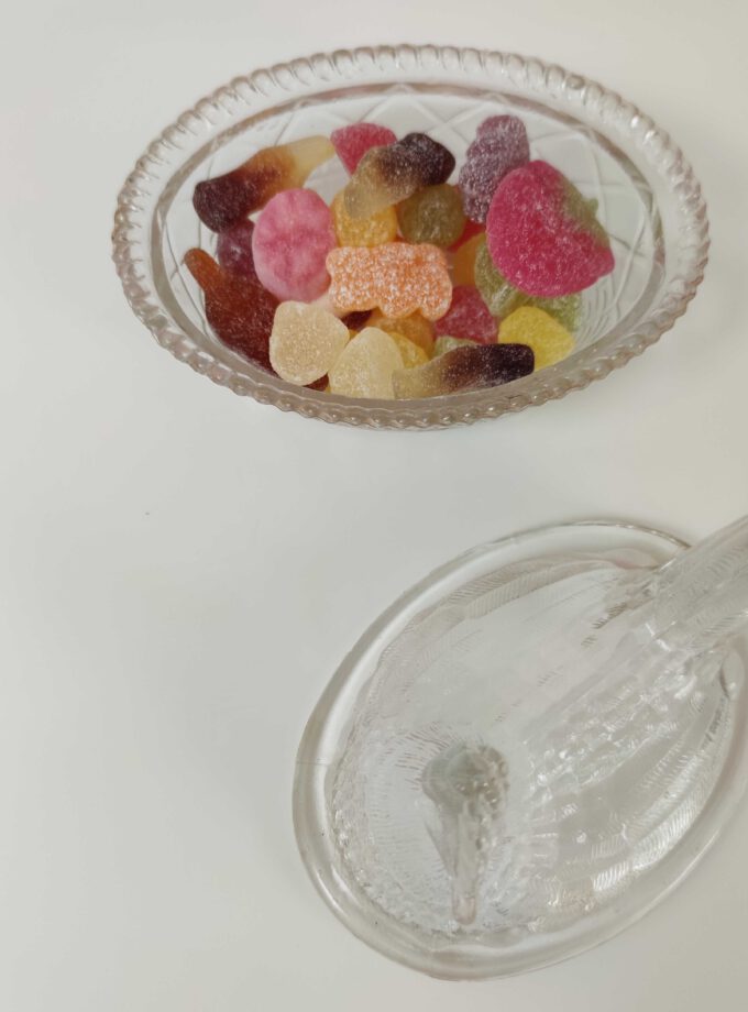 Chicken Glass Tureen