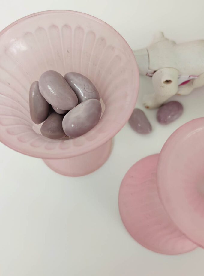 Frosted Pink Ice Sorbet Cups