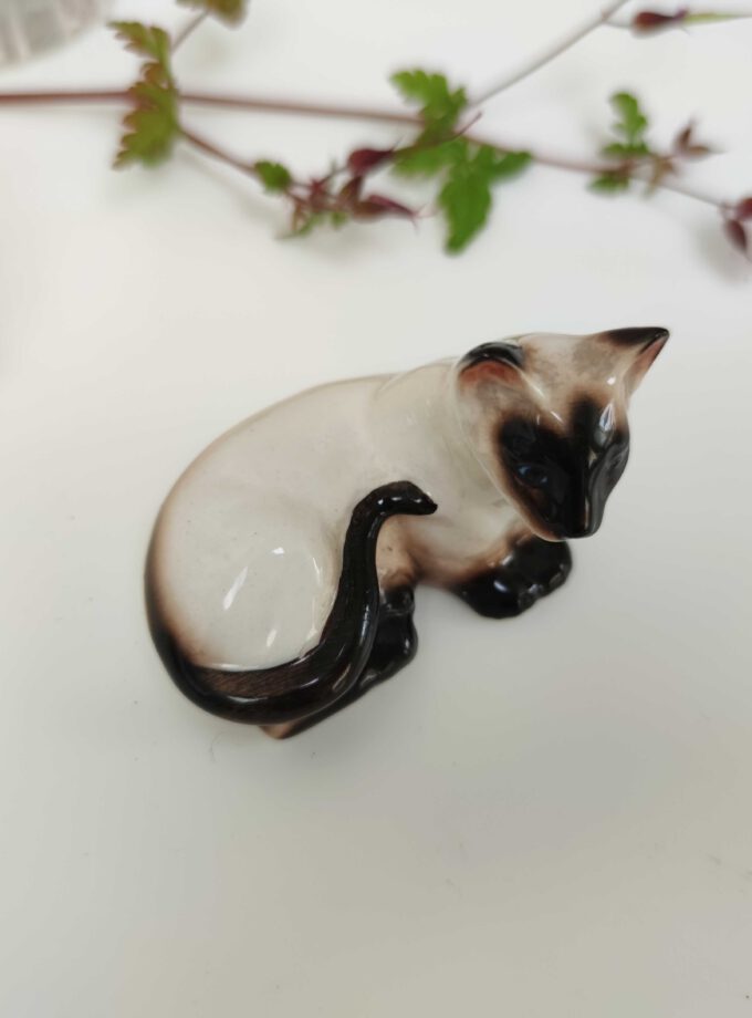 Vintage Siamese Small Cat