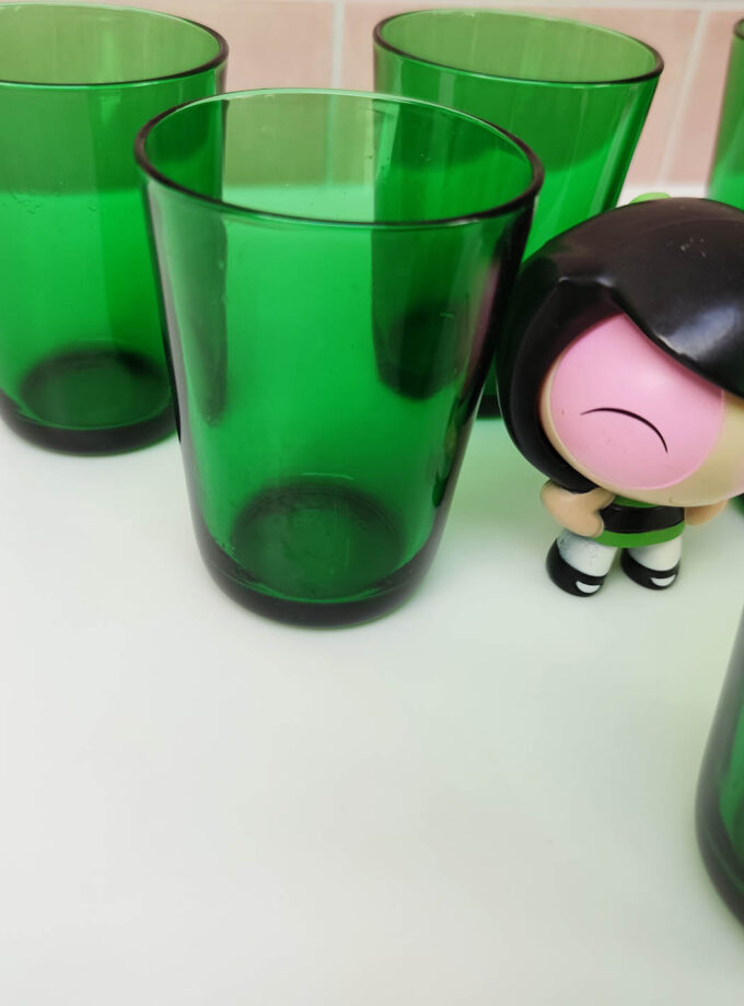 Water Luminarc Vintage Green New Sixpack