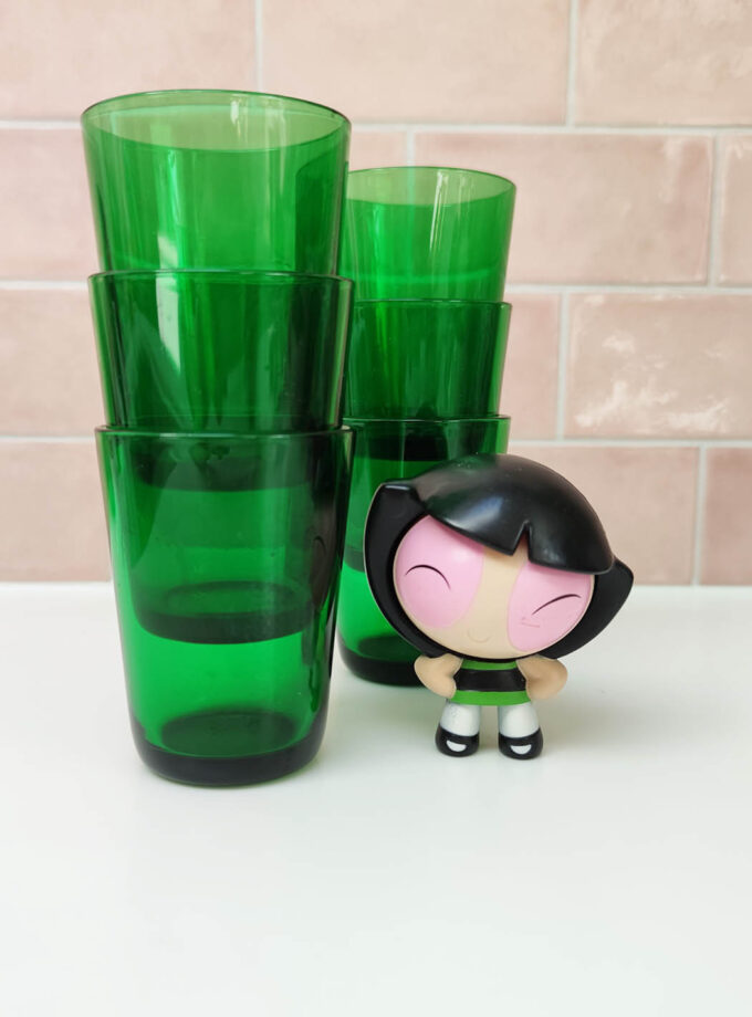 Water Luminarc Vintage Green New Sixpack