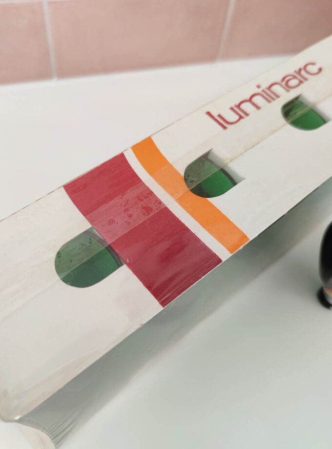 Water Luminarc Vintage Green New Sixpack