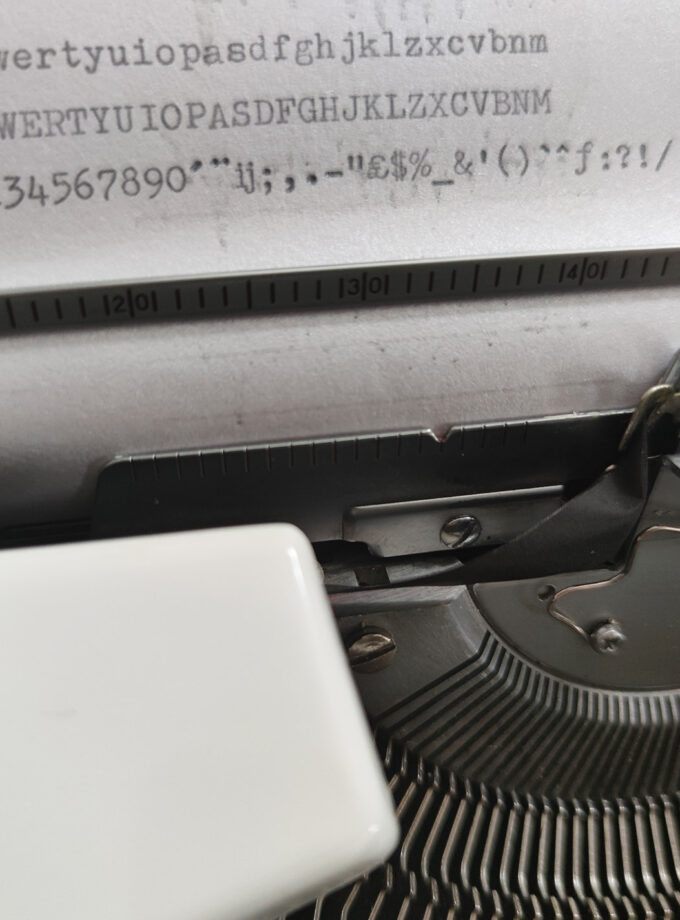 Brother 200 Typewriter White