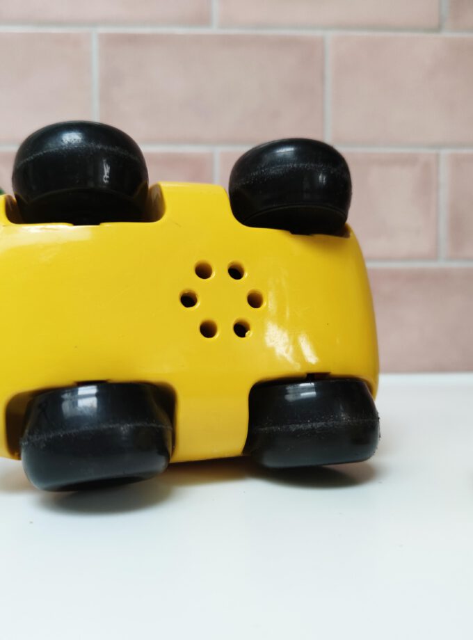 Red Button Car Vintage Ambi Toys