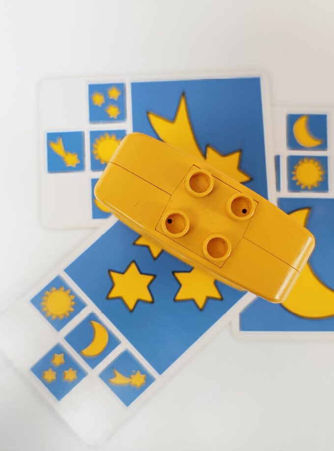 Vintage Yellow Duplo Rattle