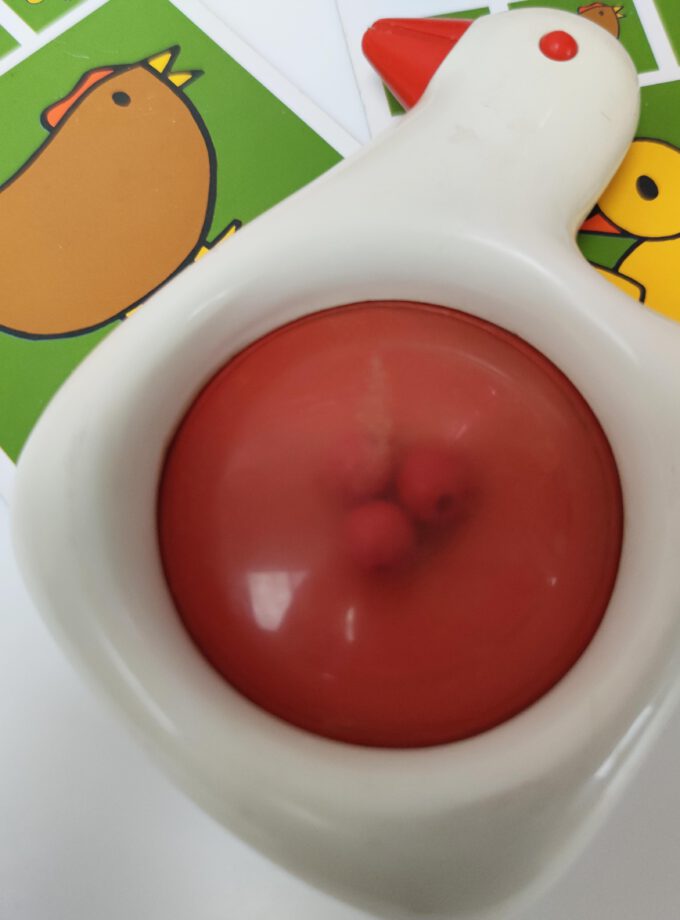 Vintage Chicken Rattle