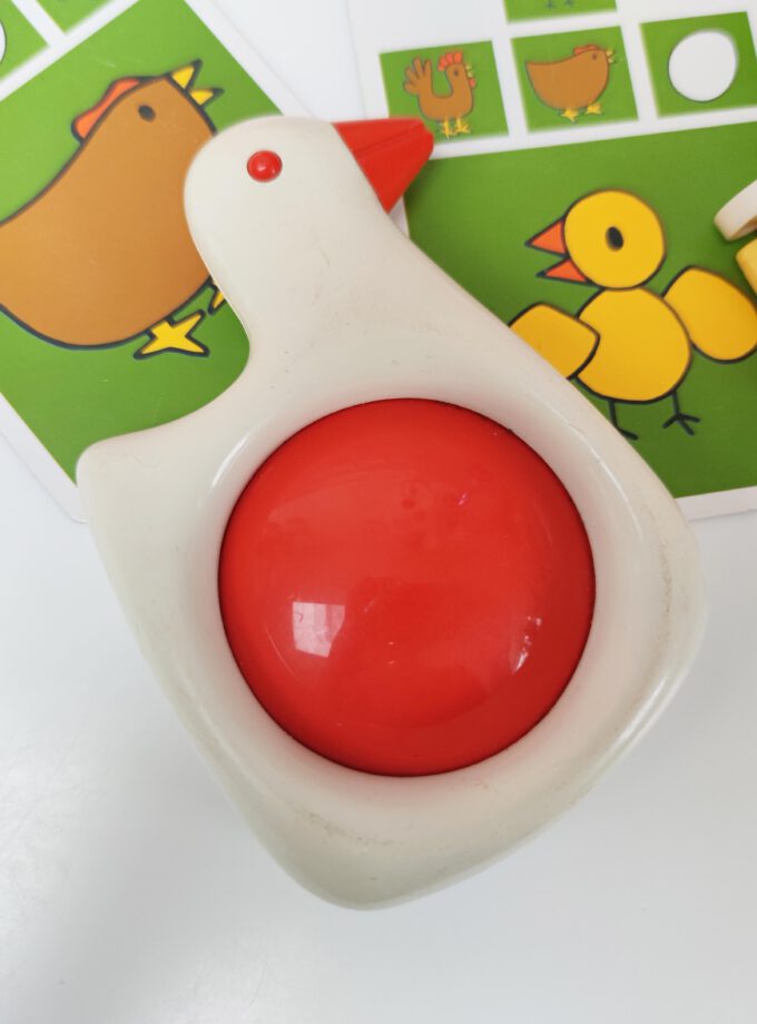 Vintage Chicken Rattle