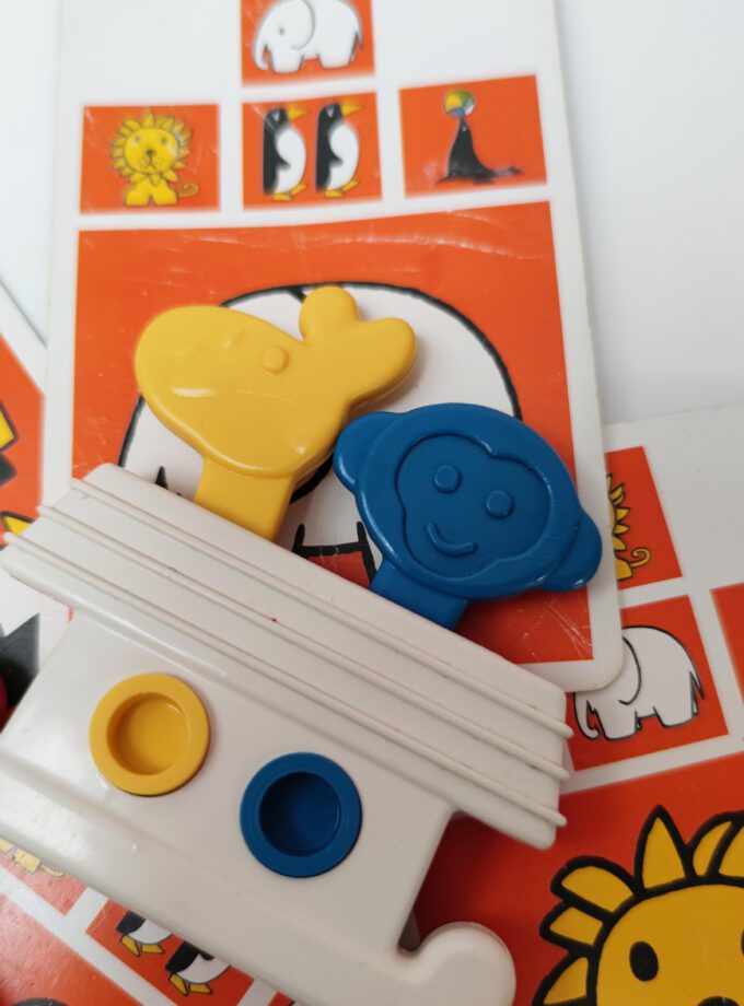 Vintage Giraffe And Ape Rattle