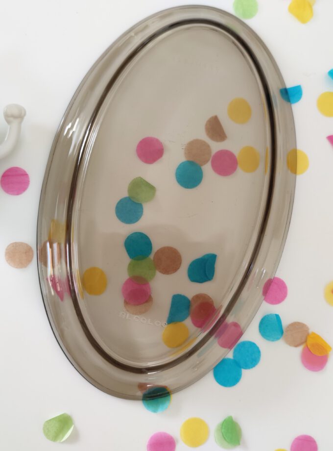 Oval Dish Smoked Glass