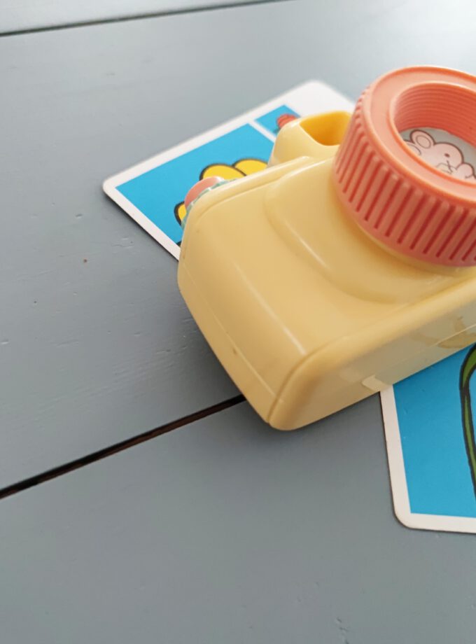 Vintage Pastel Toy Camera