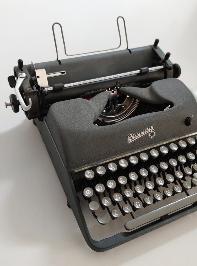 Original Vintage Rheinmetall Typewriter