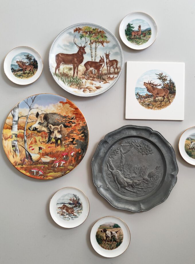 Mini Wall Plate Hare