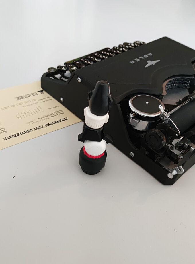 Vintage Old Black Adler Favorite 2 Typewriter