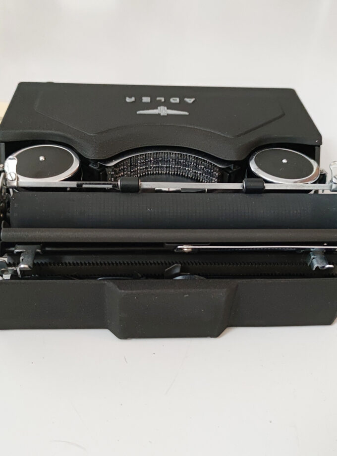 Vintage Old Black Adler Favorite 2 Typewriter