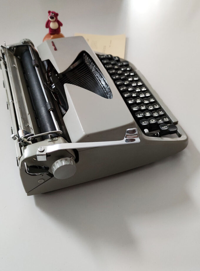 Vintage Grey Blikman&Satorius Facit Typewriter