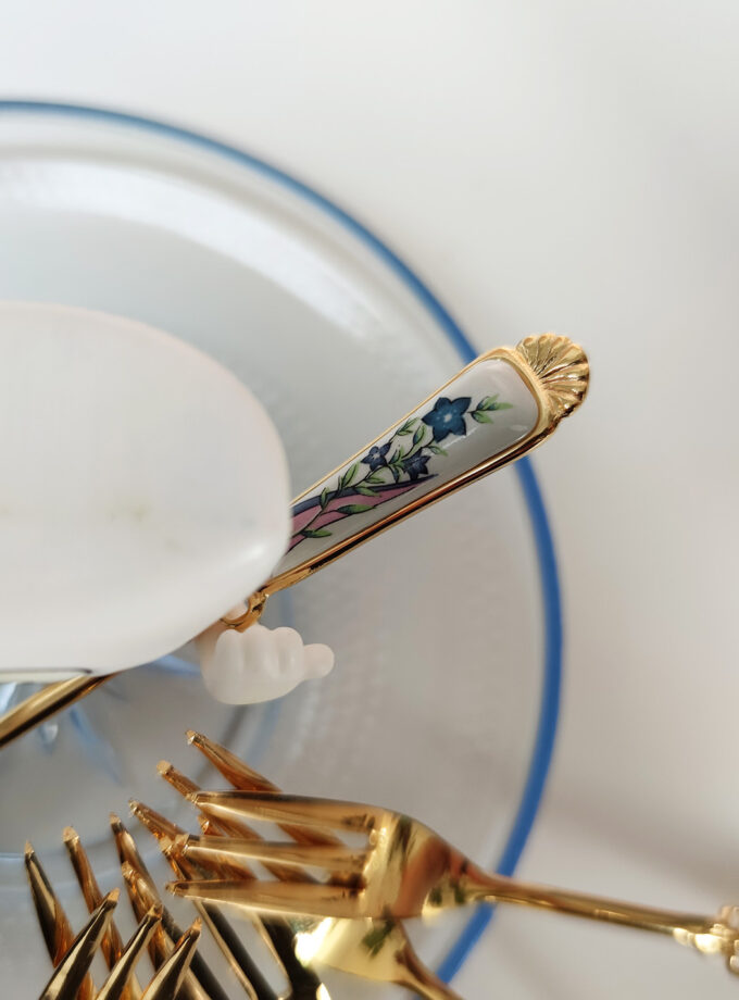 Pastry Forks Floral Formano